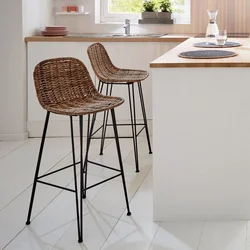 Bar Stools Photo In The Kitchen Interior