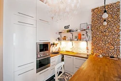 Wall design is simply not in the kitchen