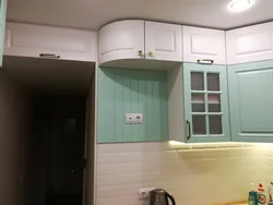 Corner Kitchen With Mezzanine Ceiling Photo