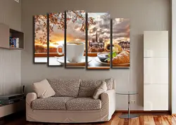 Модульные картины в гостиную фото на стену над диваном