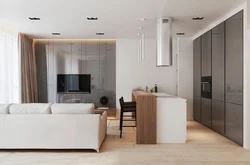 Studio kitchen design 40 m