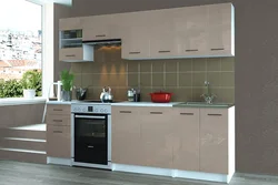 Mocha color kitchen design
