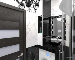 Bathroom wenge design