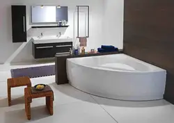 Ванна с полукруглой ванной фото