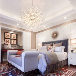 Chandeliers For Bedroom 12 Square Meters Photo
