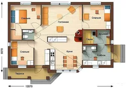 One-story house with 5 bedrooms photo