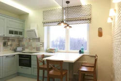 Kitchen design 3 by 6 meters with window
