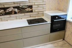 Kitchen Photo Oven On The Countertop