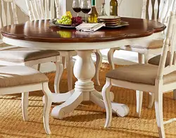 Oval Table Chairs For The Kitchen Photo