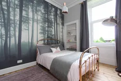 Bedroom design like in the forest