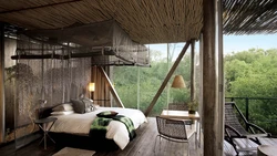 Bedroom Design Like In The Forest