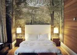 Bedroom design like in the forest