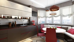 Kitchen P44T In Two-Room Apartment Design Photo