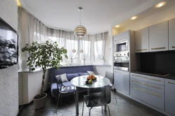 Kitchen p44t in two-room apartment design photo