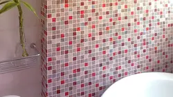 Photo of a bathroom covered with self-adhesive film