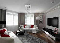 Irregular Living Room Design