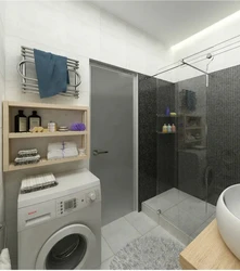 Studio bathroom interior