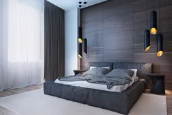 Graphite bedroom design