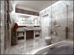 Granite bath interior