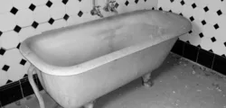 Cast iron bathtub design photo