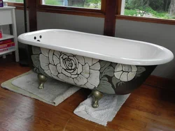 Дизайн чугунной ванны фото