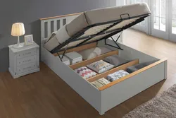 Double bed with lifting mechanism photo