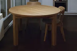 Photo Of Round Wooden Tables For The Kitchen