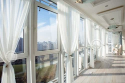 Curtains For Panoramic Loggias Photo