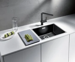 Kitchens With White Sink Photo