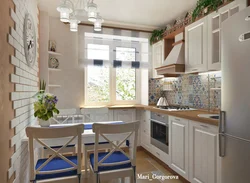How to decorate a small kitchen photo