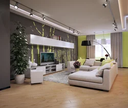 Large Living Room Interior In Modern Design