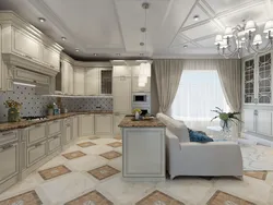 Kitchen design 25 sq m in the house