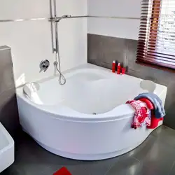 Угловая ванна для дома фото