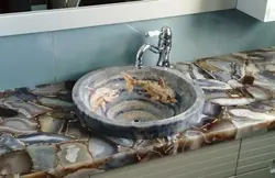 Ванная комната из эпоксидной смолы фото