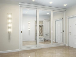 Mirror Doors For A Wardrobe In The Hallway Photo