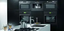 Built-In Kitchen Appliances In The Kitchen Photo