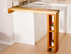 Bar Counter For The Kitchen With Your Own Hands From The Countertop Photo