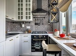 Small kitchen design tiles