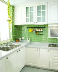 Small kitchen design tiles