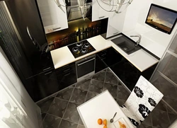 Дизайн маленьких кухонь плитка