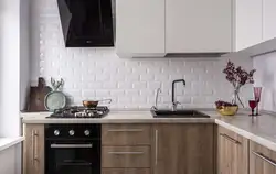 Small kitchen design tiles