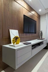 Bedroom design with tv stand