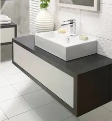 Bathroom Cabinets With Bowl Photo