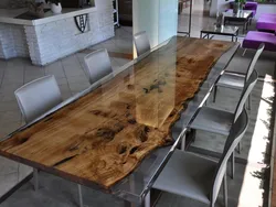 Epoxy resin kitchen photo