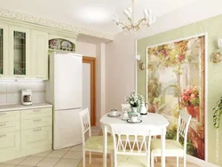 Photo Wallpaper For The Kitchen In The Interior For A Small Kitchen