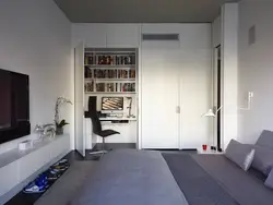 Дизайн шкафа в маленькой квартире