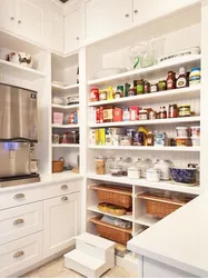 Pantry In The Kitchen In The House Photo