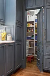 Pantry in the kitchen in the house photo