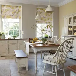 Roman style in the kitchen interior photo