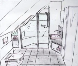 Bathroom Design Under The Stairs In The House